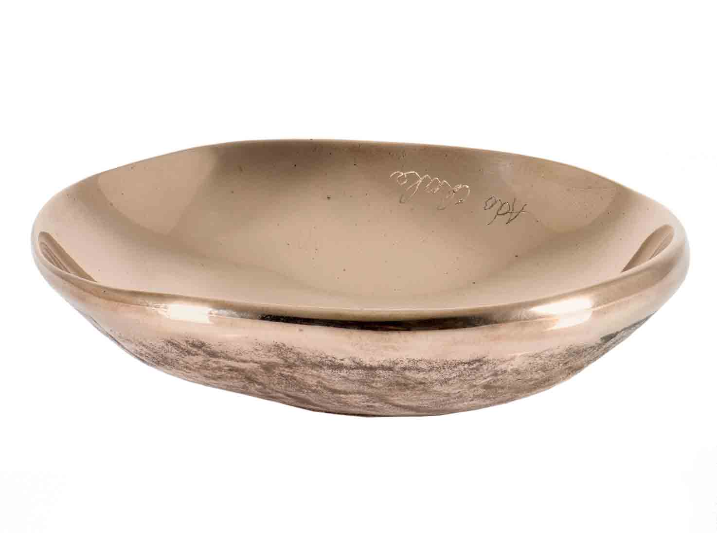 Ado Châle 1970's Bronze Bowl